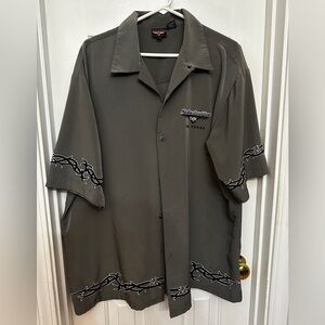 Harley Davidson Button Down